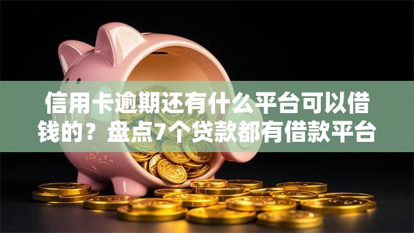 信用卡逾期还有什么平台可以借钱的?盘点7个贷款都有借款平台给你参考 信用卡逾期还有什么平台可以借钱的?盘点7个贷款都有借款平台给你参考