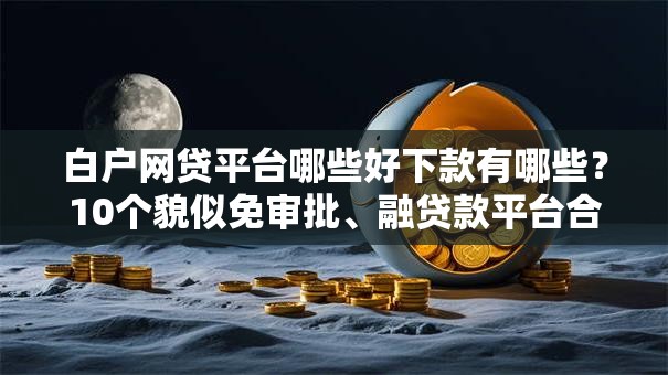 白户网贷平台哪些好下款有哪些?10个貌似免审批、融贷款平台合集 白户网贷平台哪些好下款有哪些?10个貌似免审批、融贷款平台合集