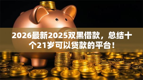 2026最新2025双黑借款，总结十个21岁可以贷款的平台！