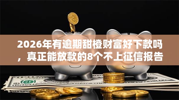 2026年有逾期甜橙财富好下款吗，真正能放款的8个不上征信报告的贷款口子推荐