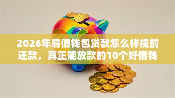 2026年易借钱包贷款怎么样提前还款，真正能放款的10个好借钱的平台推荐