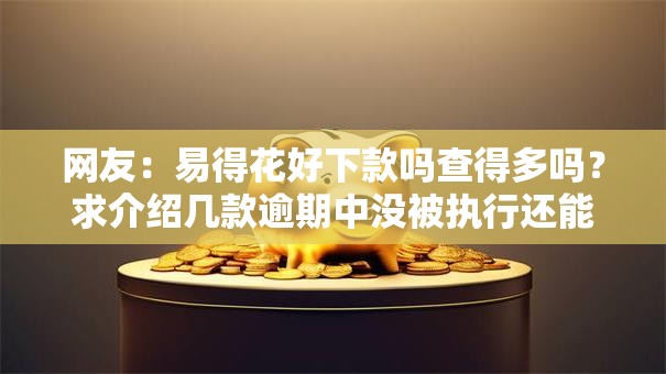 网友：易得花好下款吗查得多吗？求介绍几款逾期中没被执行还能在平台借钱