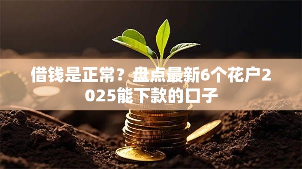 借钱是正常？盘点最新6个花户2025能下款的口子
