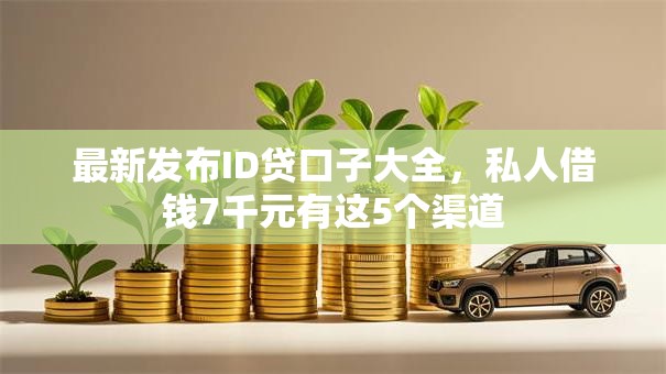 最新发布ID贷口子大全，私人借钱7千元有这5个渠道