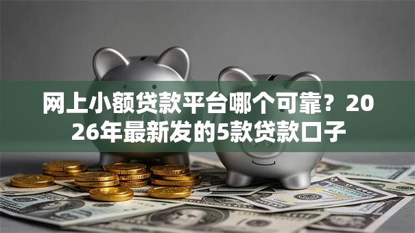 网上小额贷款平台哪个可靠？2026年最新发的5款贷款口子