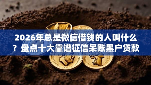 2026年总是微信借钱的人叫什么？盘点十大靠谱征信呆账黑户贷款平台