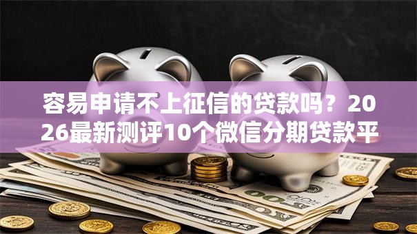 容易申请不上征信的贷款吗？2026最新测评10个微信分期贷款平台