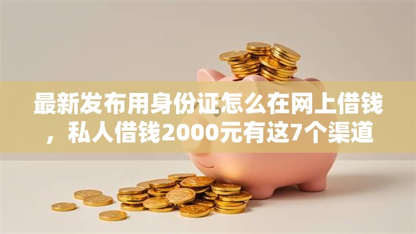 最新发布用身份证怎么在网上借钱，私人借钱2000元有这7个渠道