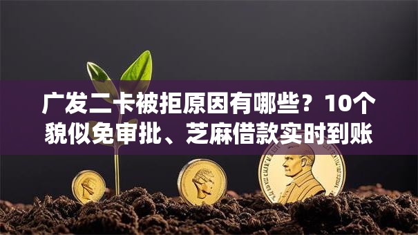 广发二卡被拒原因有哪些？10个貌似免审批、芝麻借款实时到账速借app合集