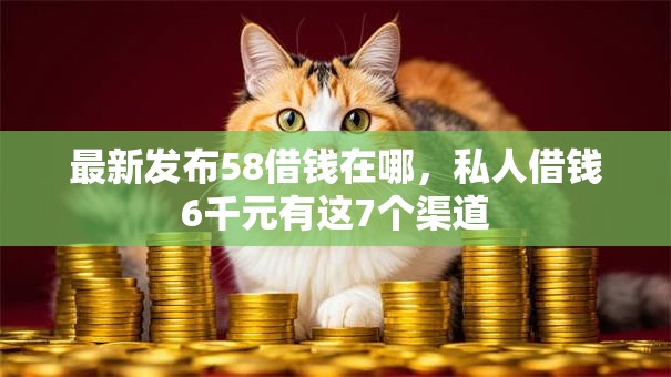 最新发布58借钱在哪，私人借钱6千元有这7个渠道