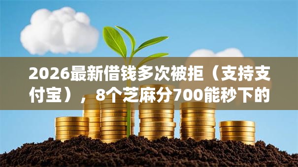 2026最新借钱多次被拒（支持支付宝），8个芝麻分700能秒下的app无私分享