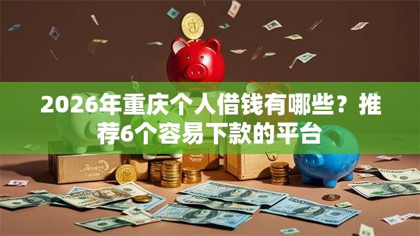 2026年重庆个人借钱有哪些？推荐6个容易下款的平台