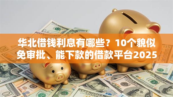华北借钱利息有哪些？10个貌似免审批、能下款的借款平台2025合集