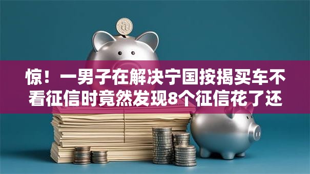惊！一男子在解决宁国按揭买车不看征信时竟然发现8个征信花了还能下款的几千小额度平台，事后分享了出来