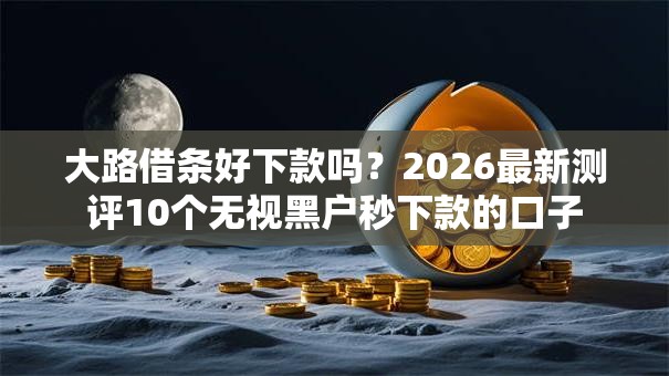 大路借条好下款吗？2026最新测评10个无视黑户秒下款的口子