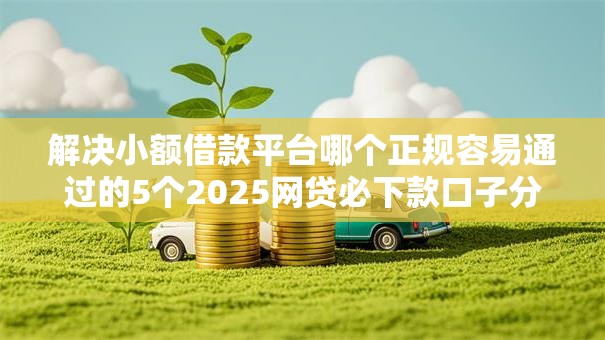 解决小额借款平台哪个正规容易通过的5个2025网贷必下款口子分享