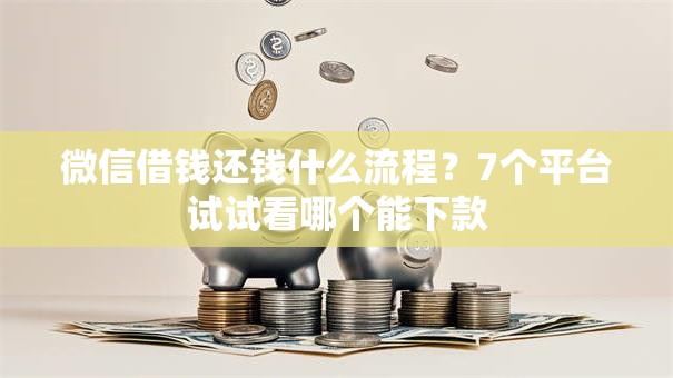 微信借钱还钱什么流程？7个平台试试看哪个能下款