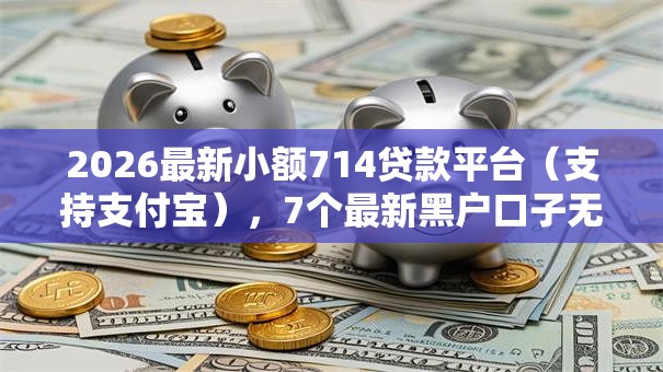 2026最新小额714贷款平台（支持支付宝），7个最新黑户口子无私分享