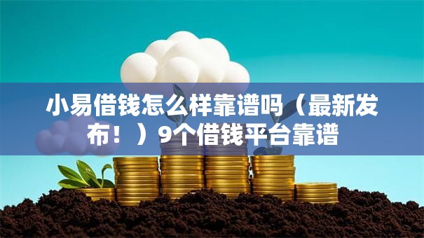 小易借钱怎么样靠谱吗(最新发布!)9个借钱平台靠谱 小易借钱怎么样靠谱吗(最新发布!)9个借钱平台靠谱