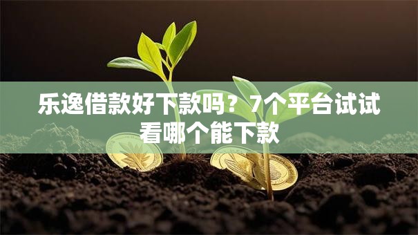 乐逸借款好下款吗？7个平台试试看哪个能下款