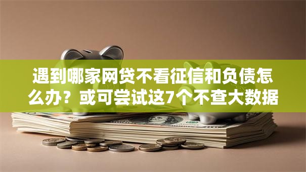 遇到哪家网贷不看征信和负债怎么办?或可尝试这7个不查大数据的网贷口子 遇到哪家网贷不看征信和负债怎么办?或可尝试这7个不查大数据的网贷口子
