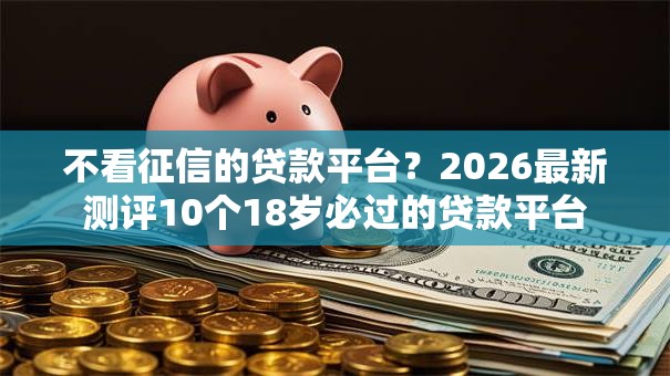 不看征信的贷款平台？2026最新测评10个18岁必过的贷款平台