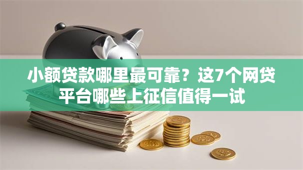小额贷款哪里最可靠？这7个网贷平台哪些上征信值得一试