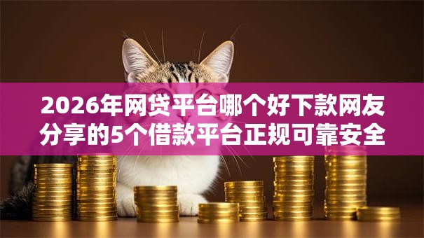 2026年网贷平台哪个好下款网友分享的5个借款平台正规可靠安全利息低我觉得不错！
