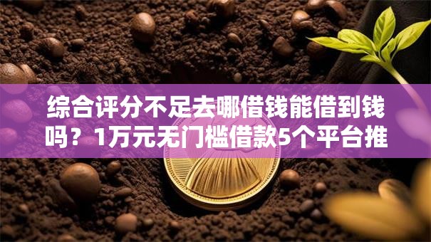 综合评分不足去哪借钱能借到钱吗？1万元无门槛借款5个平台推荐
