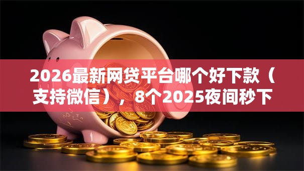 2026最新网贷平台哪个好下款（支持微信），8个2025夜间秒下款高炮口子无私分享