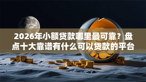 2026年小额贷款哪里最可靠？盘点十大靠谱有什么可以贷款的平台