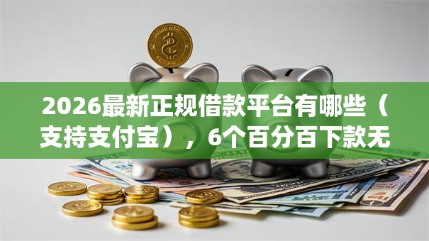 2026最新正规借款平台有哪些（支持支付宝），6个百分百下款无视黑白户网贷app无私分享