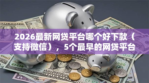 2026最新网贷平台哪个好下款（支持微信），5个最早的网贷平台无私分享