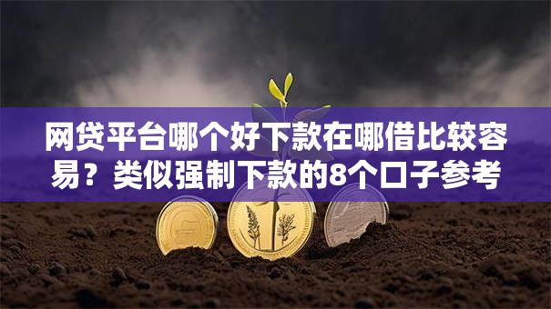 网贷平台哪个好下款在哪借比较容易？类似强制下款的8个口子参考
