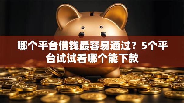 哪个平台借钱最容易通过?5个平台试试看哪个能下款 哪个平台借钱最容易通过?5个平台试试看哪个能下款