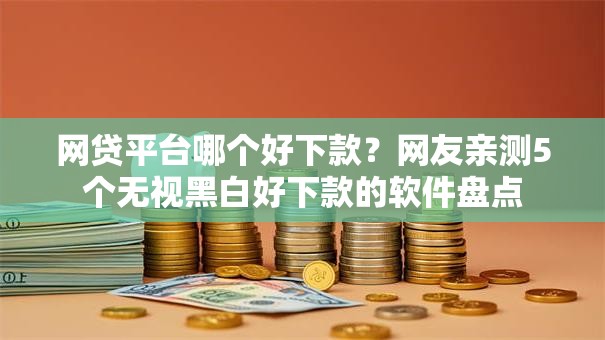 网贷平台哪个好下款？网友亲测5个无视黑白好下款的软件盘点