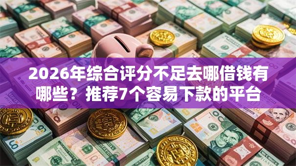 2026年综合评分不足去哪借钱有哪些？推荐7个容易下款的平台
