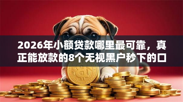 2026年小额贷款哪里最可靠,真正能放款的8个无视黑户秒下的口子推荐 2026年小额贷款哪里最可靠,真正能放款的8个无视黑户秒下的口子推荐