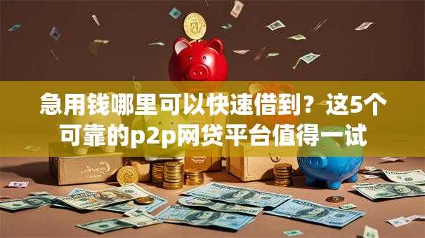 急用钱哪里可以快速借到？这5个可靠的p2p网贷平台值得一试