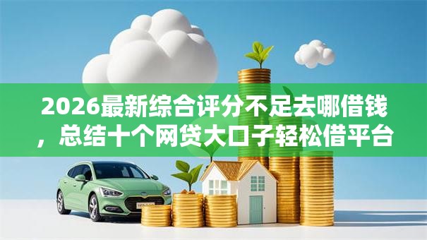 2026最新综合评分不足去哪借钱，总结十个网贷大口子轻松借平台！