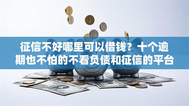 征信不好哪里可以借钱？十个逾期也不怕的不看负债和征信的平台