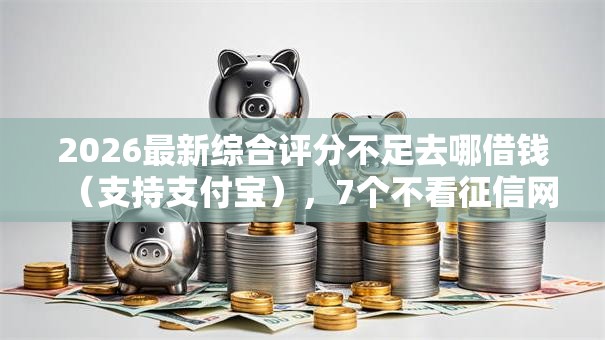 2026最新综合评分不足去哪借钱（支持支付宝），7个不看征信网贷平台哪些好下款无私分享