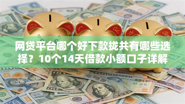 网贷平台哪个好下款拢共有哪些选择？10个14天借款小额口子详解