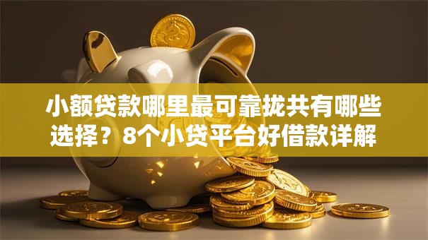 小额贷款哪里最可靠拢共有哪些选择？8个小贷平台好借款详解