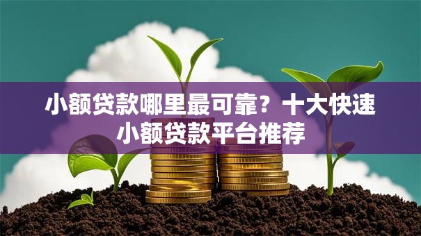 小额贷款哪里最可靠？十大快速小额贷款平台推荐