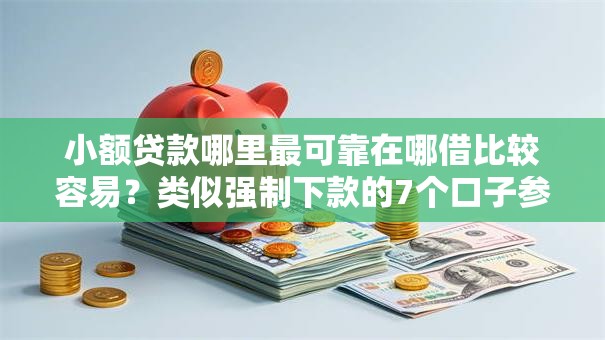 小额贷款哪里最可靠在哪借比较容易？类似强制下款的7个口子参考