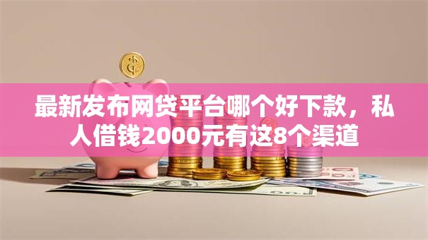 最新发布网贷平台哪个好下款，私人借钱2000元有这8个渠道