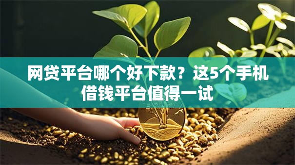 网贷平台哪个好下款?这5个手机借钱平台值得一试 网贷平台哪个好下款?这5个手机借钱平台值得一试