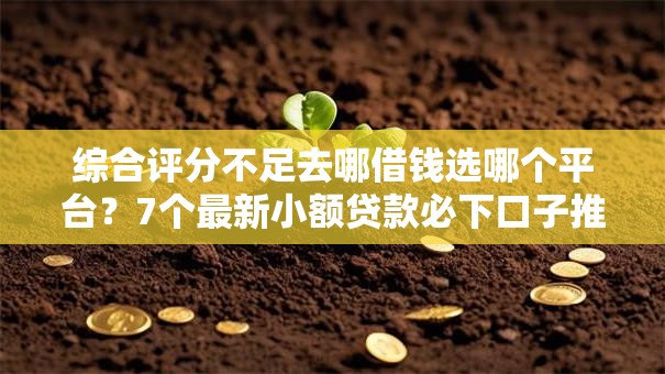 综合评分不足去哪借钱选哪个平台？7个最新小额贷款必下口子推荐
