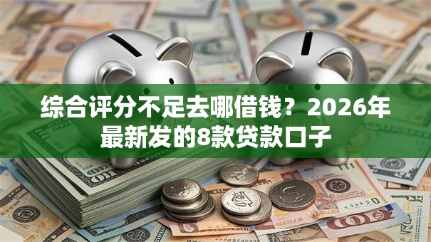 综合评分不足去哪借钱?2026年最新发的8款贷款口子 综合评分不足去哪借钱?2026年最新发的8款贷款口子